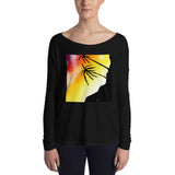 Womens Long Sleeve Paradise Falls Tee