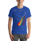 Love Autism Spectrum Rainbow | Unisex Premium Tee