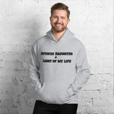 AUTISTIC DAUGHTER = LIGHT OF MY LIFE | UNISEX HEAVY DUTY PULLOVER SWEATER
