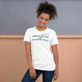 PROUD MOTHER OF AUTISTIC CHILD | PREMIUM BELLA CANVAS TEE