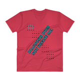 DIAGNOSIS DOES NOT DEFINE ME | V-Neck | Anvil Comfort Tee