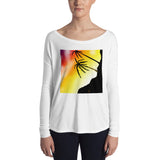 Womens Long Sleeve Paradise Falls Tee