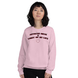 AUTISTIC NIECE = LIGHT OF MY LIFE | PREMIUM BELLA CANVAS LONG SLEEVE SWEATER