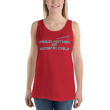 PROUD MOTHER OF AUTISTIC CHILD | PREMIUM BELLA CANVAS TANK TOP
