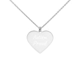 Autism Proud Engraved Necklace