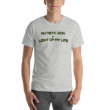 AUTISTIC SON = LIGHT OF MY LIFE | PREMIUM BELLA CANVAS TEE
