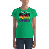 Love Autism Spectrum Rainbow | Womens Fitted Tee