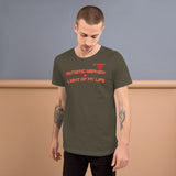 AUTISTIC NEPHEW = LIGHT OF MY LIFE | PREMIUM BELLA CANVAS TEE