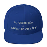 SNAP BACK HAT | AUTISTIC SON = LIGHT OF MY LIFE