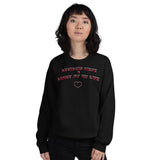 AUTISTIC NIECE = LIGHT OF MY LIFE | PREMIUM BELLA CANVAS LONG SLEEVE SWEATER