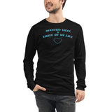 AUTISTIC NIECE = LIGHT OF MY LIFE | PREMIUM BELLA CANVAS LONG SLEEVE TEE