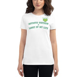 AUTISTIC NEPHEW = LIGHT OF MY LIFE | PREMIUM ANVIL TEE