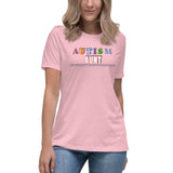 AUTISM AUNT | PREMIUM FITTED WOMAN'S BELLA CANVAS TEE