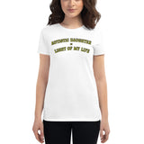 AUTISTIC DAUGHTER = LIGHT OF MY LIFE | PREMIUM ANVIL TEE