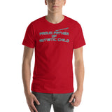PROUD FATHER OF AUTISTIC CHILD | PREMIUM BELLA CANVAS TEE