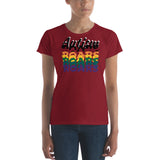 Love Autism Spectrum Rainbow | Womens Fitted Tee
