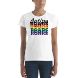 Love Autism Spectrum Rainbow | Womens Fitted Tee