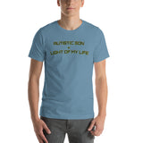 AUTISTIC SON = LIGHT OF MY LIFE | PREMIUM BELLA CANVAS TEE