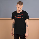 AUTISTIC NEPHEW = LIGHT OF MY LIFE | PREMIUM BELLA CANVAS TEE