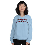 AUTISTIC NIECE = LIGHT OF MY LIFE | PREMIUM BELLA CANVAS LONG SLEEVE SWEATER