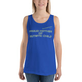 PROUD MOTHER OF AUTISTIC CHILD | PREMIUM BELLA CANVAS TANK TOP