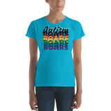 Love Autism Spectrum Rainbow | Womens Fitted Tee