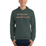 AUTISTIC DAUGHTER = LIGHT OF MY LIFE | LIGHT WEIGHT PREMIUM UNISEX SWEATER