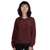 AUTISTIC NIECE = LIGHT OF MY LIFE | PREMIUM BELLA CANVAS LONG SLEEVE SWEATER