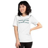 PROUD MOTHER OF AUTISTIC CHILD | PREMIUM BELLA CANVAS TEE