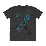 DIAGNOSIS DOES NOT DEFINE ME | V-Neck | Anvil Comfort Tee