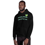 AUTISTIC NEPHEW = LIGHT OF MY LIFE | UNISEX HEAVY DUTY PULLOVER SWEATER