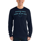 AUTISTIC NIECE = LIGHT OF MY LIFE | PREMIUM AMERICAN APPAREL LONG SLEEVE TEE