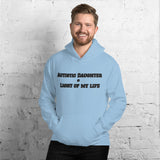 AUTISTIC DAUGHTER = LIGHT OF MY LIFE | UNISEX HEAVY DUTY PULLOVER SWEATER