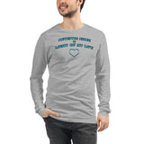 AUTISTIC NIECE = LIGHT OF MY LIFE | PREMIUM BELLA CANVAS LONG SLEEVE TEE
