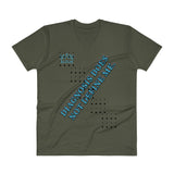 DIAGNOSIS DOES NOT DEFINE ME | V-Neck | Anvil Comfort Tee