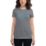 PROUD MOTHER OF AUTISTIC CHILD | PREMIUM FITTED ANVIL TEE