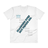 DIAGNOSIS DOES NOT DEFINE ME | V-Neck | Anvil Comfort Tee