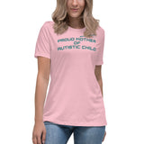 PROUD MOTHER OF AUTISTIC CHILD | PREMIUM FITTED BELLA CANVAS TEE