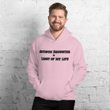AUTISTIC DAUGHTER = LIGHT OF MY LIFE | UNISEX HEAVY DUTY PULLOVER SWEATER