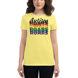 Autism ROARS | Womens Fitted Tee