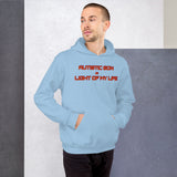 AUTISTIC SON = LIGHT OF MY LIFE | Unisex | Heavy Duty Pullover Hoodie