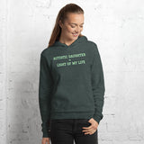 AUTISTIC DAUGHTER = LIGHT OF MY LIFE | Light Weight Premium Unisex Hoodie