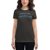 AUTISTIC SON = LIGHT OF MY LIFE | PREMIUM ANVIL TEE