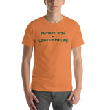 AUTISTIC SON = LIGHT OF MY LIFE | PREMIUM BELLA CANVAS TEE