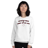 AUTISTIC NIECE = LIGHT OF MY LIFE | PREMIUM BELLA CANVAS LONG SLEEVE SWEATER