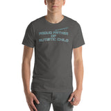 PROUD FATHER OF AUTISTIC CHILD | PREMIUM BELLA CANVAS TEE