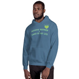 AUTISTIC NEPHEW = LIGHT OF MY LIFE | UNISEX HEAVY DUTY PULLOVER SWEATER