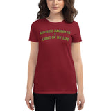 AUTISTIC DAUGHTER = LIGHT OF MY LIFE | PREMIUM ANVIL TEE