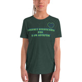 I DEPICT PERFECTION FOR I AM AUTISTIC | YOUTH GIRLS FITTED