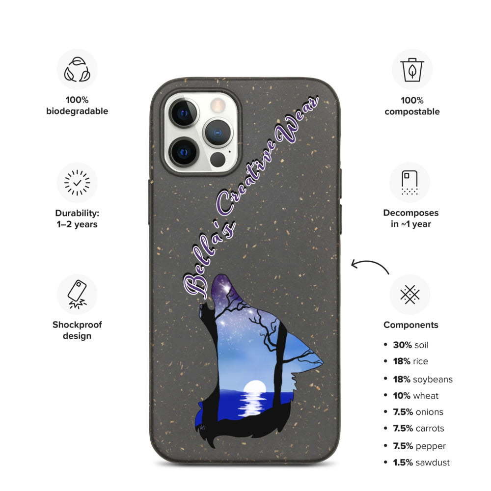 Howling - I Phone case - Biodegradable